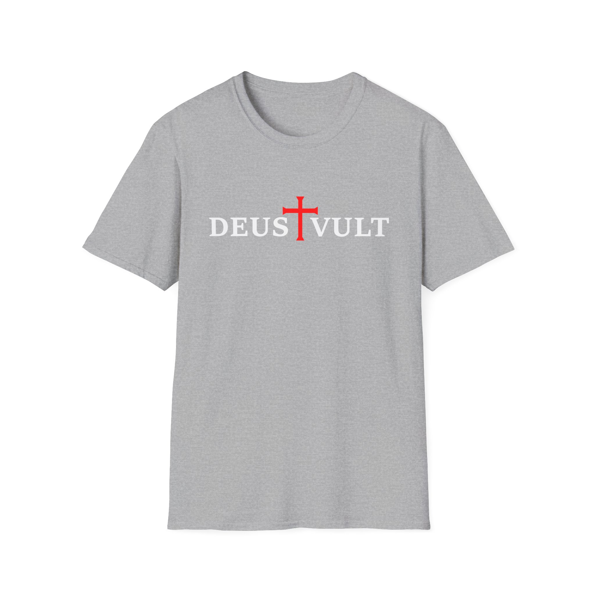Elegant Deus Vult T-Shirt - Image 5