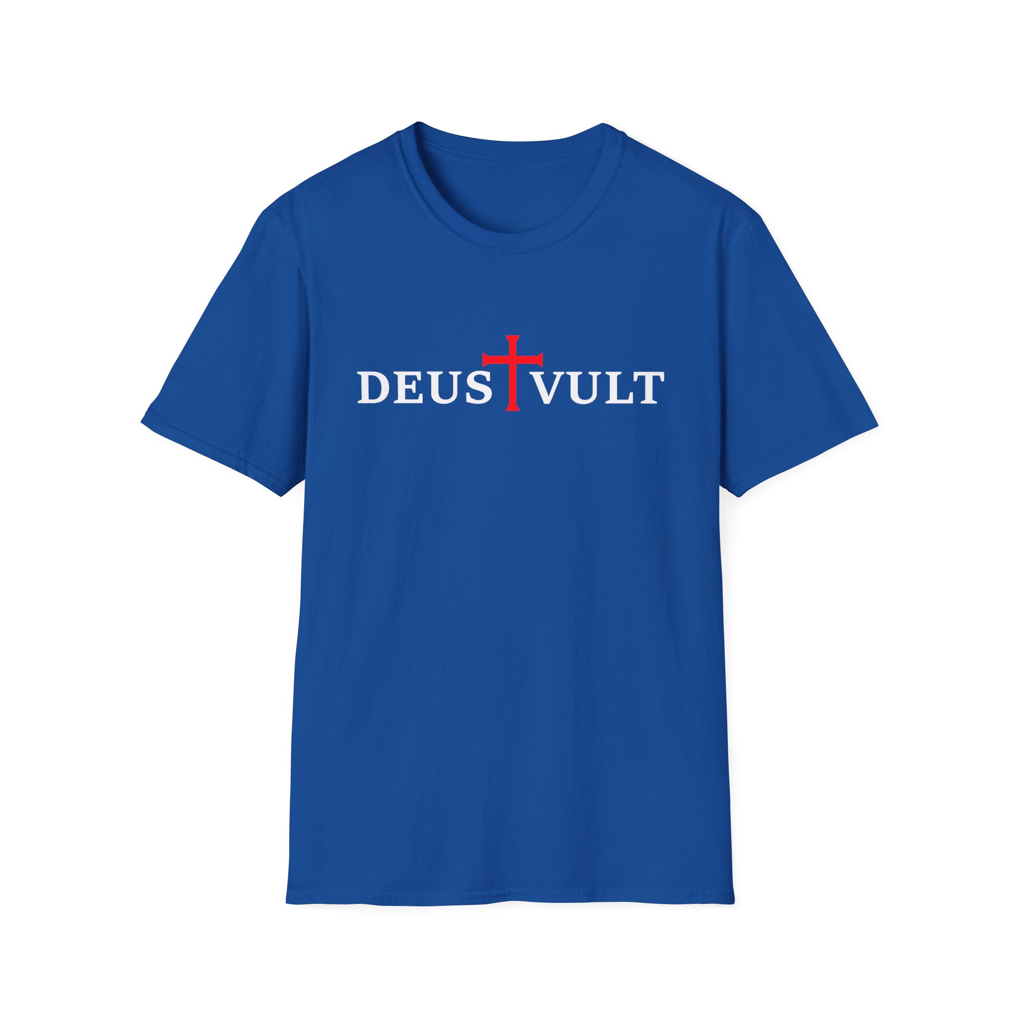 Elegant Deus Vult T-Shirt - Image 13