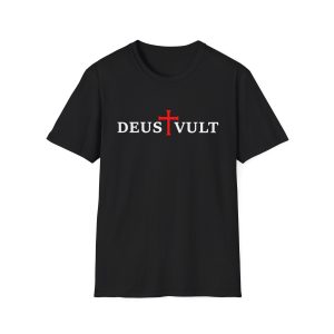 Elegant Deus Vult T-Shirt