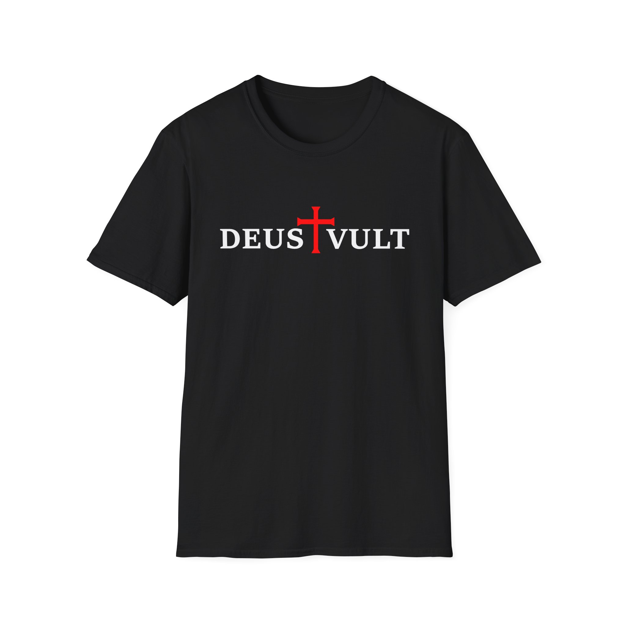 Elegant Deus Vult T-Shirt