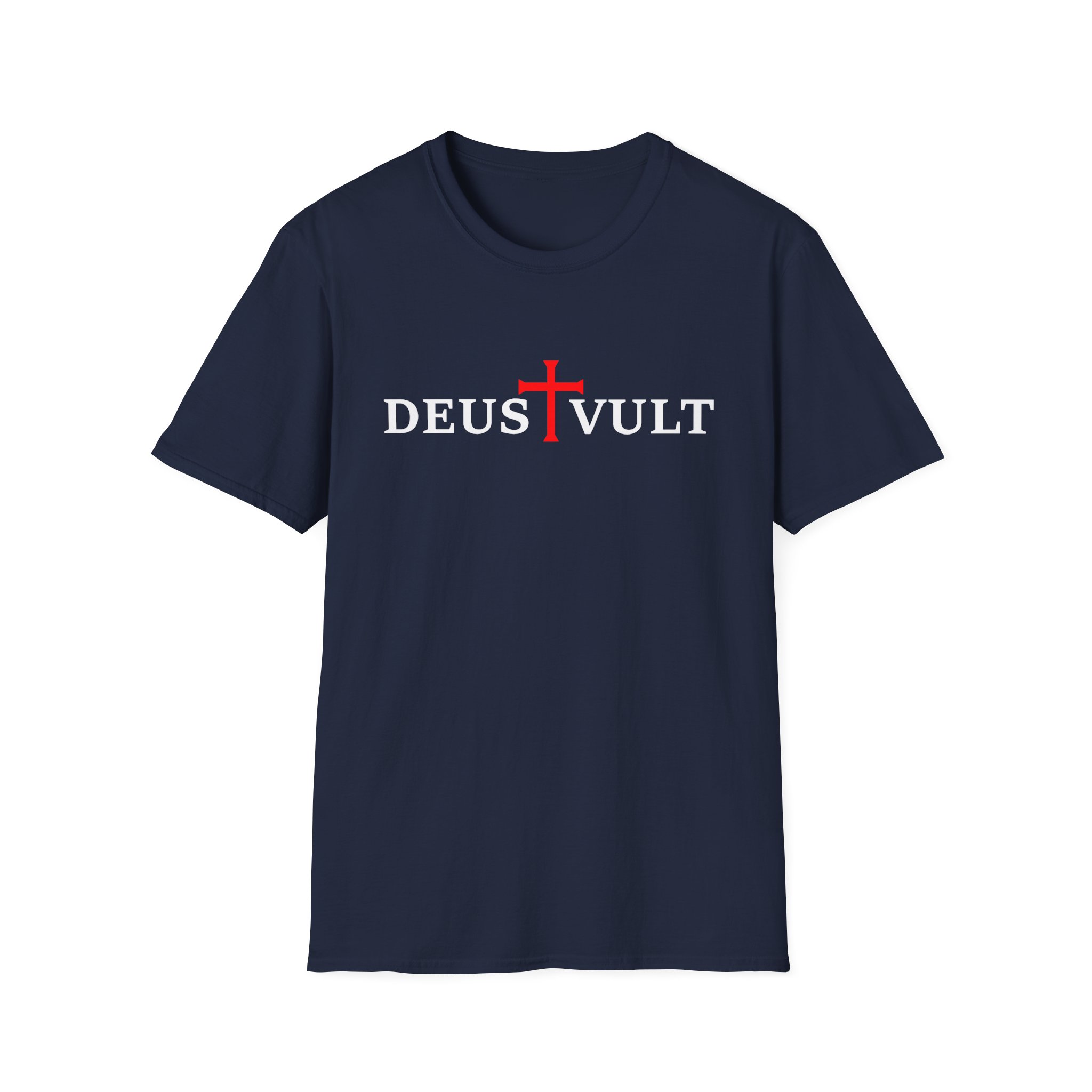 Elegant Deus Vult T-Shirt - Image 21