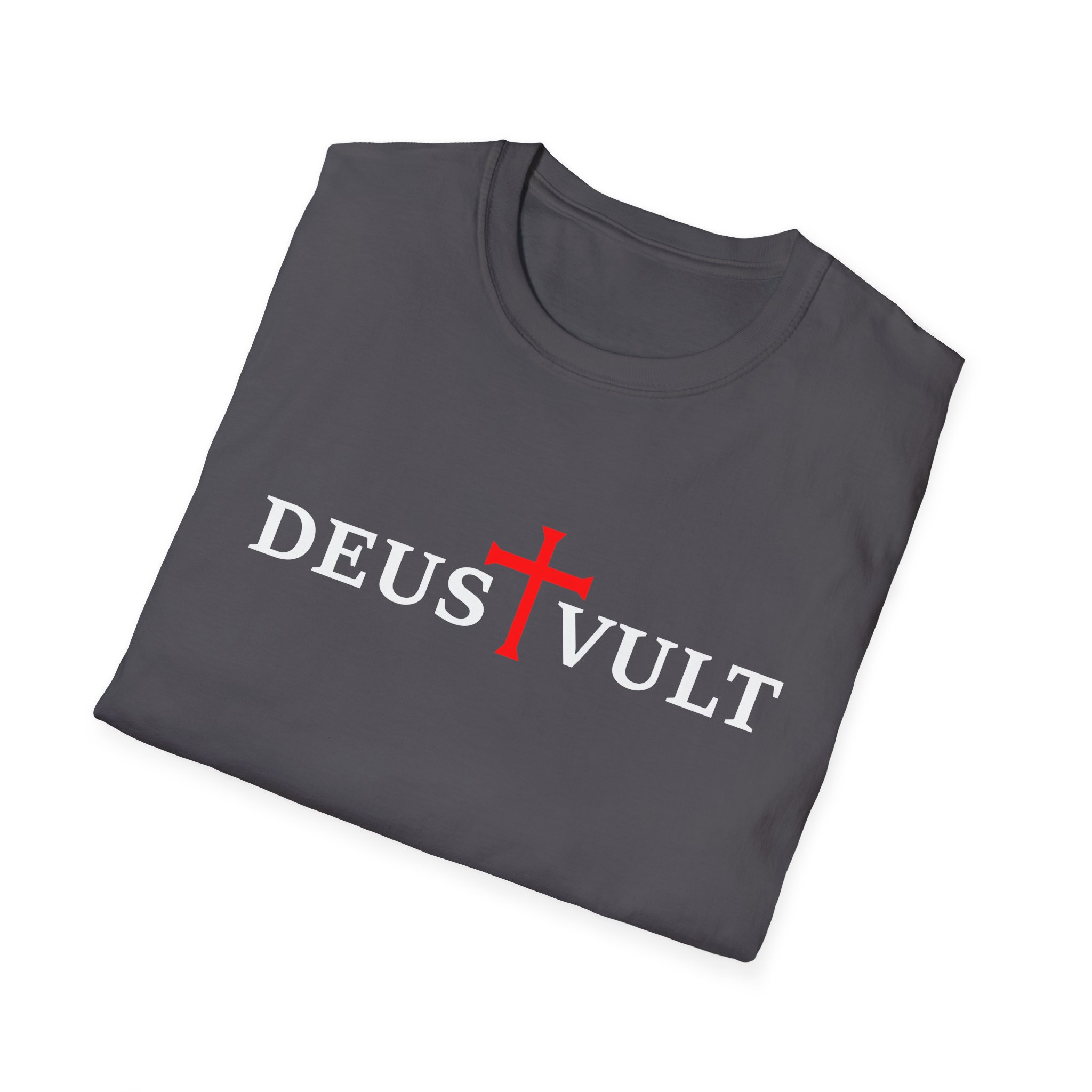 Elegant Deus Vult T-Shirt - Image 12