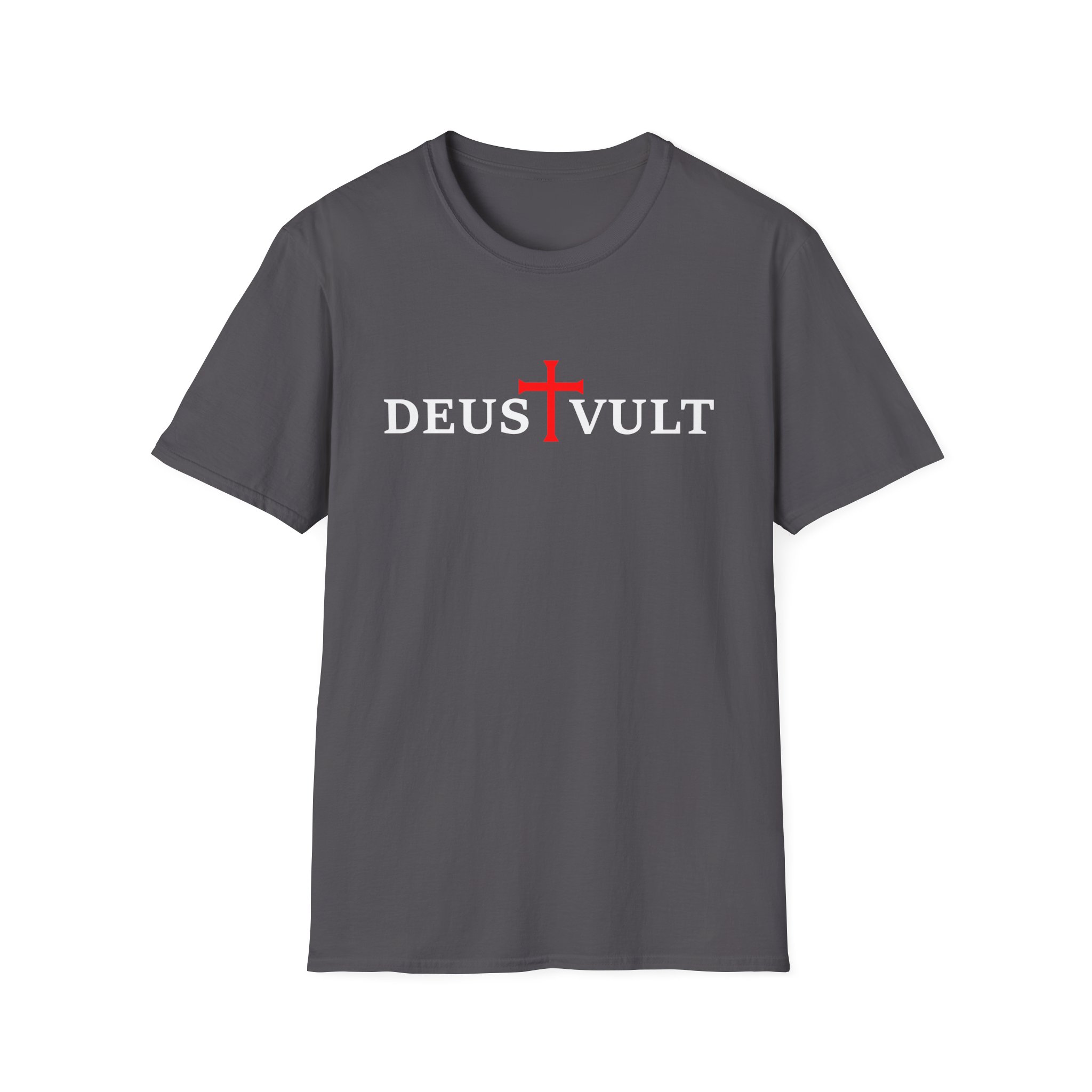 Elegant Deus Vult T-Shirt - Image 9