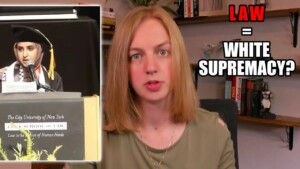 WATCH: Law Grad Blames White Supremacy for Laws WATCH: Law Grad Blames White Supremacy for Laws